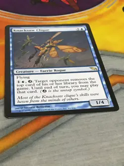 D1142 MAGIC GATHERING SHADOWMOOR KNACKSAW CLIQUE #42 LP R MTG - Image 2
