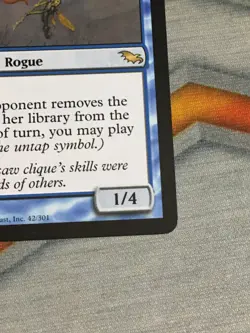 D1142 MAGIC GATHERING SHADOWMOOR KNACKSAW CLIQUE #42 LP R MTG - Image 5