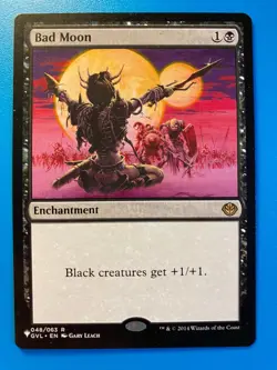 MTG 1x Bad Moon # 48 The List - Garruk vs Liliana Magic the Gathering x1 NM - Image 1