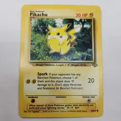Pokemon TCG Pikachu Jungle 60/64 Unlimited Common Card - Image 1