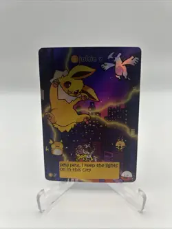 Pokiebubies 1st Edition Fan Art Chef Ken Lee Joltie V #97 Jolteon Holo Pokemon - Image 1