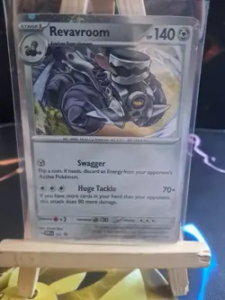 Revavroom 121 Black Star Promo Cosmos Holo - S&V Twilight Masquerade Pokemon TCG - Image 1