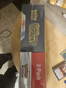 Pokemon Surging Sparks ETB + Booster Bundle Costco 2-pack Sealed - Image 3