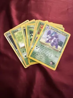 Pokemon TCG Lot 7 Grass Type - Vintage - Image 1