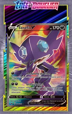 Tenefix V - EB01:Epee et Bouclier - 194/202 - Carte Pokemon Neuve Francaise - Image 1