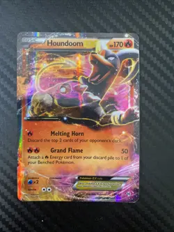 Pokemon Houndoom EX 21/162 XY Breakthrough LP/MP - Image 1