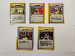 1st Edition Pokemon Team Rocket Trainer Lot Imposter Oak Sleep! Digger WOTC - Image 1