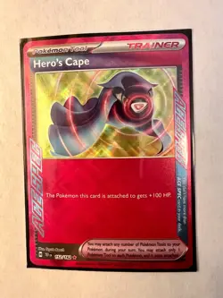 Pokemon TCG - Hero's Cape Ace Spec 152/162 Temporal Forces *Near Mint* b - Image 1