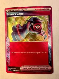 Pokemon TCG - Hero's Cape Ace Spec 152/162 Temporal Forces *Near Mint* b - Image 2