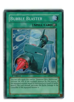 BUBBLE BLASTER DP1-EN023 1st EDITION Yugioh TCG LP-MP - Image 1