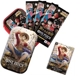 ONE PIECE CARD GAME Mini tin Pack vol.1 TS-01 Japanese ASIAN Version 6 Tin Set - Image 3