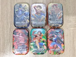 ONE PIECE CARD GAME Mini tin Pack set vol.1 TS-01 Japanese ASIAN Version - CASE - Image 5