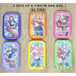 ONE PIECE CARD GAME Mini Tin Vol.2 TS-02 BOX Japanese-2 Sets of 6 Tins (12 Tins) - Image 3