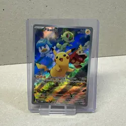 Pikachu SVP027 Paldea Evolved EN Black Star Promo Holo SVP EN 027 Pokemon TCG - Image 1