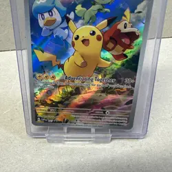 Pikachu SVP027 Paldea Evolved EN Black Star Promo Holo SVP EN 027 Pokemon TCG - Image 2