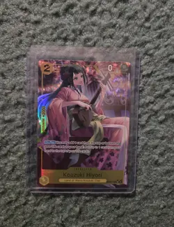 One Piece Wings of the Captain KOUZUKI HIYORI Alt Full Art Foil OP06-106 SR - Image 1