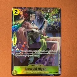 Kouzuki Hiyori Parallel One Piece Wings of the Captain SR ALT OP06-106 NM - Image 1