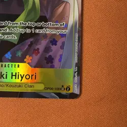 Kouzuki Hiyori Parallel One Piece Wings of the Captain SR ALT OP06-106 NM - Image 5