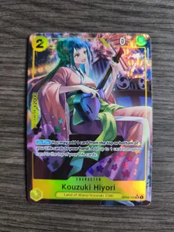 Kouzuki Hiyori Alternate Art - One Piece Wings of the Captain - SR ALT OP06-106 - Image 1
