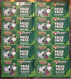 10x Play! Pokemon Prize Pack Series 8 *FACTORY SEALED* Promo Packs NEW NM - Image 1