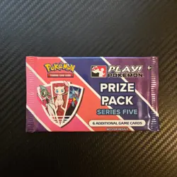 Pokemon Play! Prize Pack Series 5 League Promo Booster Pack Sealed Unweighed - Image 1