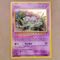 Mew 53/108 XY Evolutions NM Near Mint Holo Foil Rare Pokemon Card - Image 1