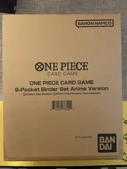 One Piece TCG card game Official Card Binder - Brand new - Factory sealed Anime - Image 1