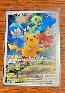 POKEMON CARD - Pikachu Adventure Togheter - Scarlet & Violet Promo - Basic - Image 1