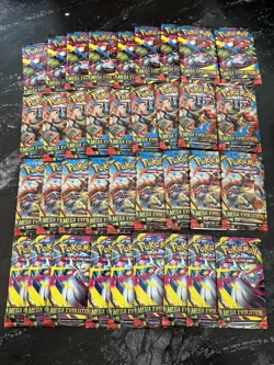 36 x MEGA EVOLUTION Sealed BOOSTER PACKS (Box Lot) 10 Pokemon Cards Per Pack - Image 1