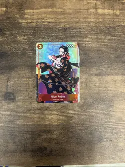 Nico Robin (Gift Collection 2023) ST01-008 One Piece Promotion Cards Foil NM - Image 3