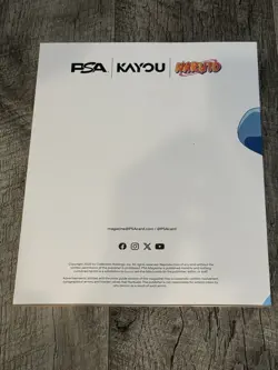 PSA Magazine Kayou Exclusive Naruto Uzumaki Promo Card With Magazine - Image 2