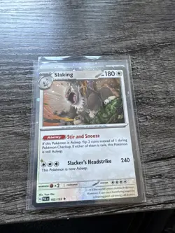 Cosmos Holo Slaking 162/193 Promo Card TCG Pokemon 2023 English Rare - Image 1