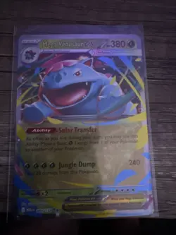 Venusaur 003/132 Mega Evolution Pokemon TCG Nm Rare Card Fast Shipping USA - Image 1