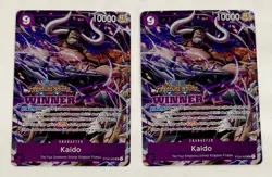 2023 One Piece Kaido Winner (2x) Cards Vol. 5 Treasure Cruise Foil ST04-003 - Image 1