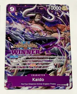 2023 One Piece Kaido Winner (2x) Cards Vol. 5 Treasure Cruise Foil ST04-003 - Image 5