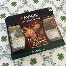 Magic The Gathering, Universes Beyond, Lord Of The Rings, Starter Kit MTG - Image 1