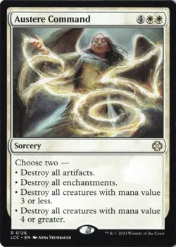 Austere Command R Commander: The Lost Caverns of Ixalan 126 Near Mint - Image 1