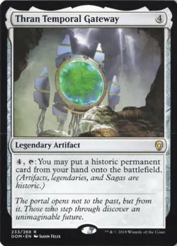 Thran Temporal Gateway R Dominaria 233 NM - Image 1
