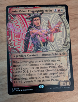 MTG Anim Pakal, Thousandth Moon Lost Caverns of Ixalan NM Showcase - Image 1