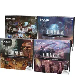 Magic The Gathering Final Fantasy Scene Box Bundle All 4 - IN HAND - Image 1