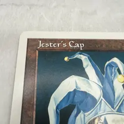 JESTER'S CAP PROMO CARD Giant 6" x 9" Oversize Magic The Gathering mtg VTG 1997 - Image 5