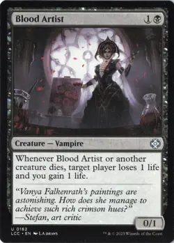 Blood Artist U Commander: The Lost Caverns of Ixalan 182 Near Mint - Image 1