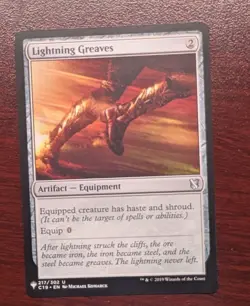 Lightning Greaves (CMM) The List Reprints 0398 U NM MTG - Image 1