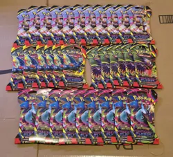 Lot of 32 - Pokemon TCG Phantasmal Flames Sleeved Booster Pack - Image 1