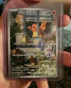 Pokemon TCG Charmander Scarlet & Violet Promo 044 NM - Image 1