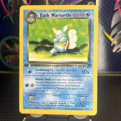 Pokemon TCG Team Rocket (1st Edition) #46/82 Dark Wartortle LP - Image 1