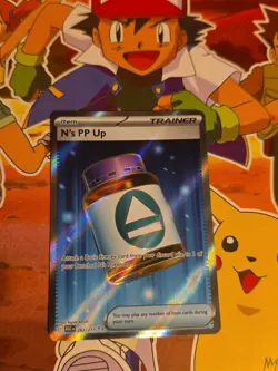 N's PP Up 262/217 Full Art Ultra Rare Pokemon Ascended Heroes ENGLISH NM - Image 1