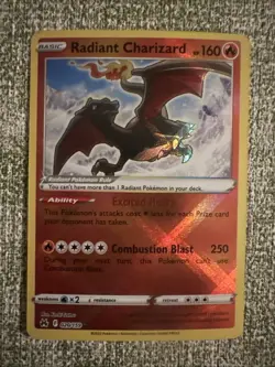Radiant Charizard 020/159 Holo - Crown Zenith - Pokemon TCG NM - Image 1