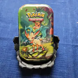 Pokemon TCG Leafeon Mini Tin Prismatic Evolutions - Factory Sealed Unopened - Image 1