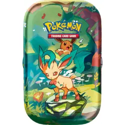 Pokemon TCG Leafeon Mini Tin Prismatic Evolutions - Factory Sealed Unopened - Image 2